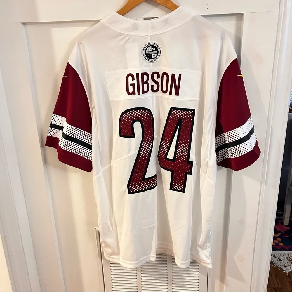 Nike Antonio Gibson White Washington Commanders Vapor Limited Jersey XXL